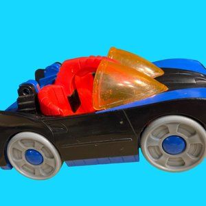 Fisher Price Batman Batmobile With Lights Imaginext W1714 Plastic